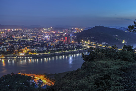 宜宾城市夜景