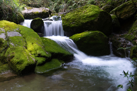 湖南湘西古丈县坐龙峡风光