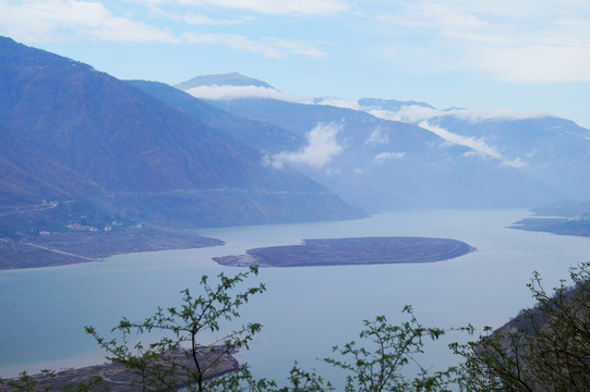 白鹤滩水库