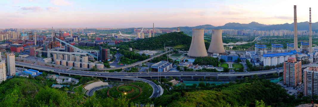 北京首钢园全景长图