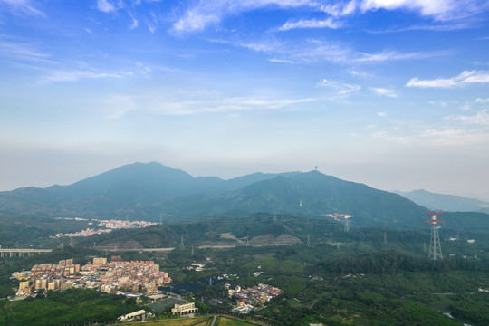 广东深圳罗湖城市风景