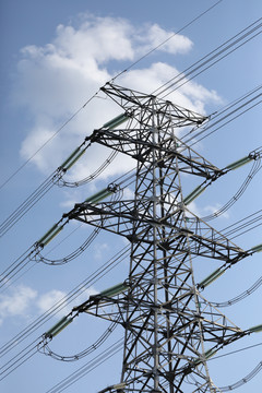 高压电网输电塔