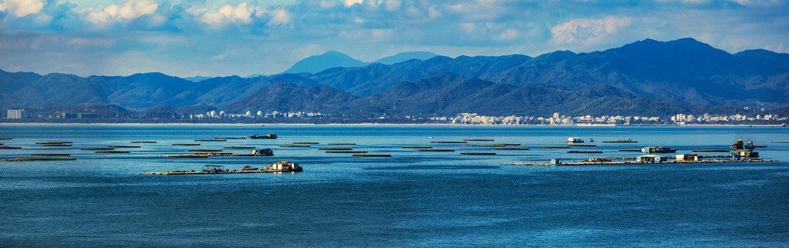 三亚西岛全景