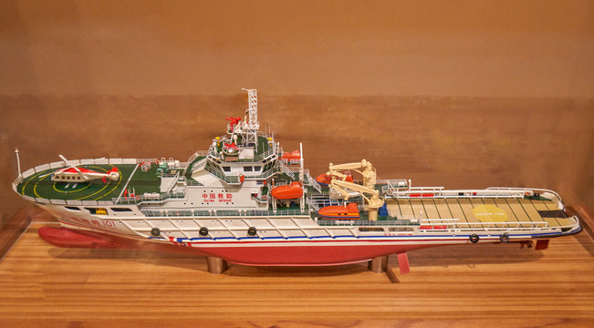 14000KW海洋救助船模型