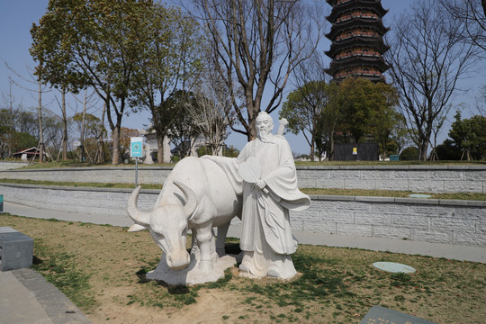 陶弘景雕像