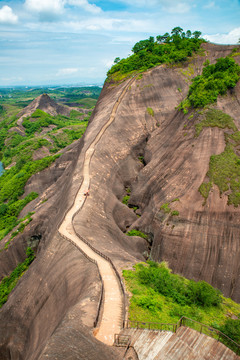 航拍湖南郴州高椅岭景区