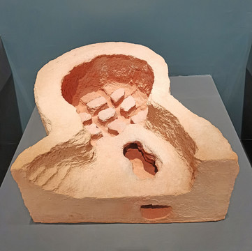 龙山时期陶窑模型