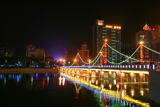 乌鲁木齐夜景风光