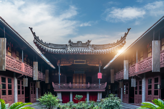 中式建筑戏台
