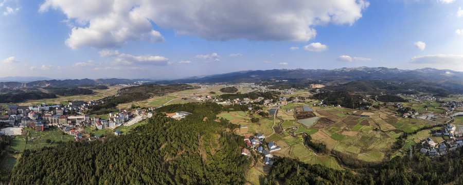 田园乡村农田