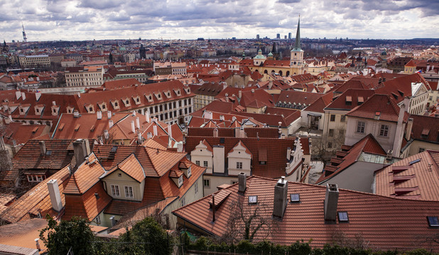 捷克布拉格城市风景