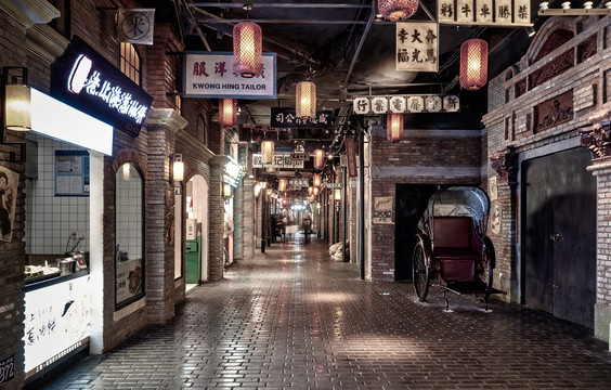 复古上海风情街高清