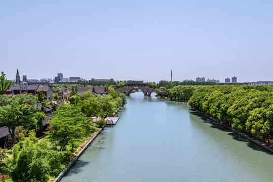 中国上海松江辰山塘河