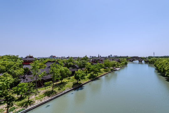 中国上海松江辰山塘河