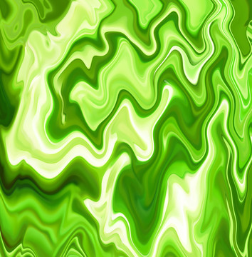 绿色扭曲抽象背景
