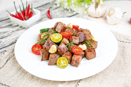 牛肉粒