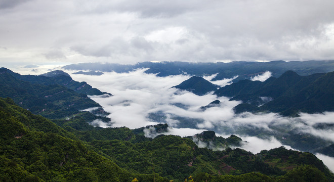 大山云海