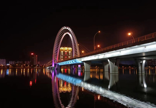 锦州云飞桥夜景