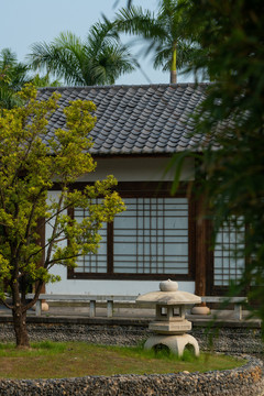 日式小屋庭院