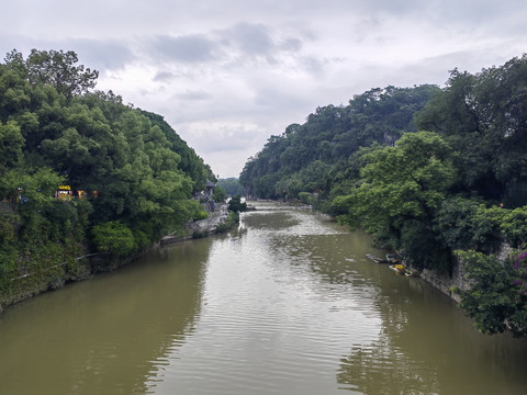 桂林山水城市景观