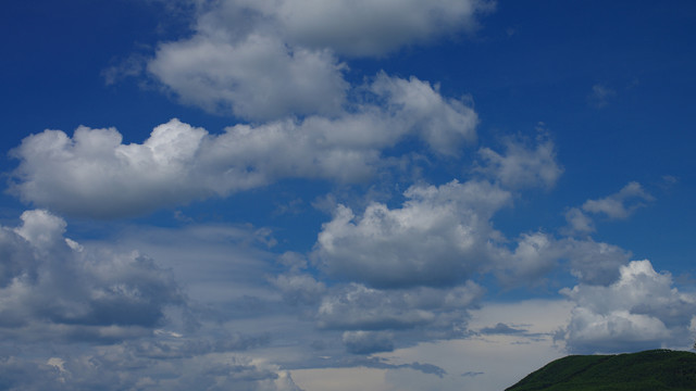 蓝天白云天空云朵风景