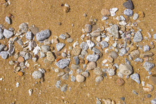 海滩石子
