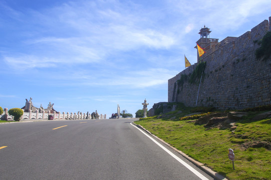 崇武古城旅游公路道路景观