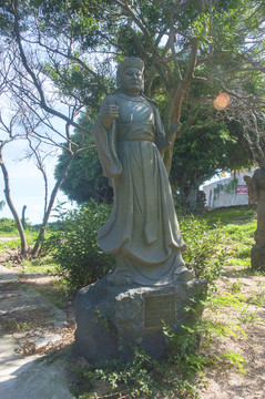 三国周瑜雕像