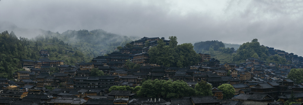 贵州西江千户苗寨高清全景图