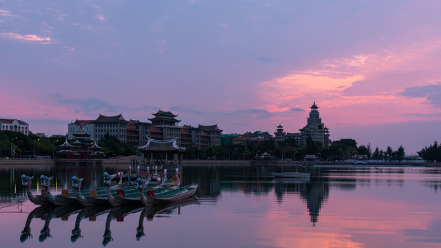 厦门龙舟池景观