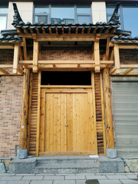 中式商铺古建门头