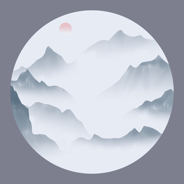 水墨画