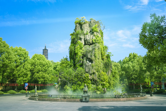 杭州东方文化园观音山