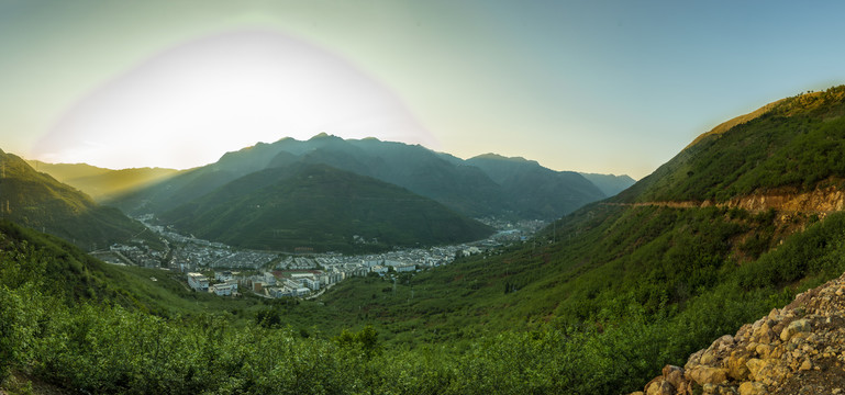 震后龙头山