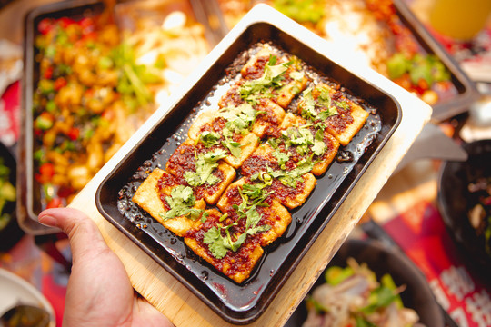 煎豆腐