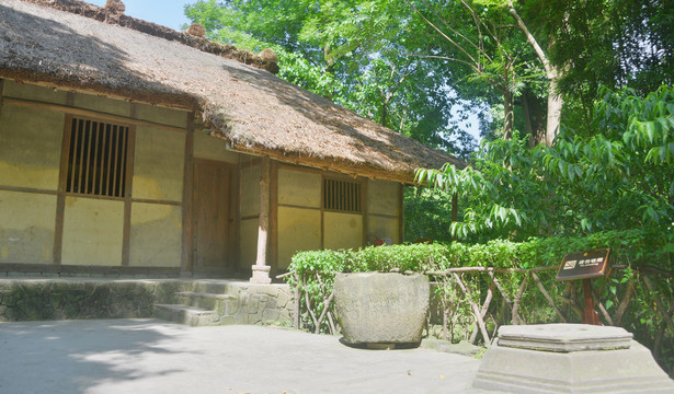 成都杜甫草堂茅屋草堂故居