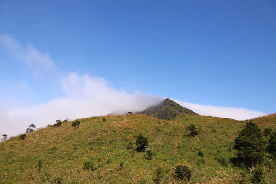 山峰秋色