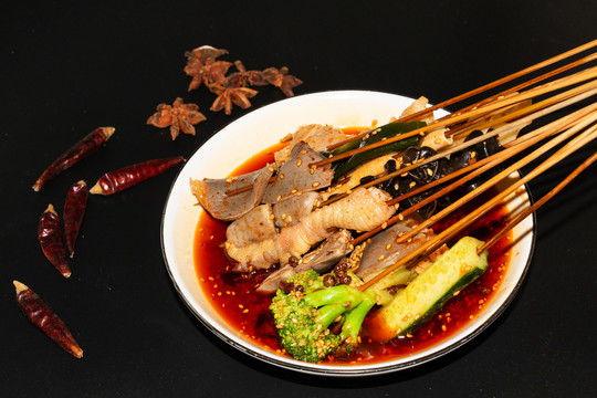 麻辣串串香麻辣烫四川美食