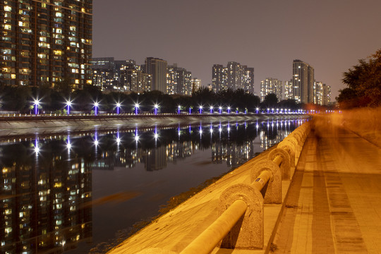 北京清河高清夜景