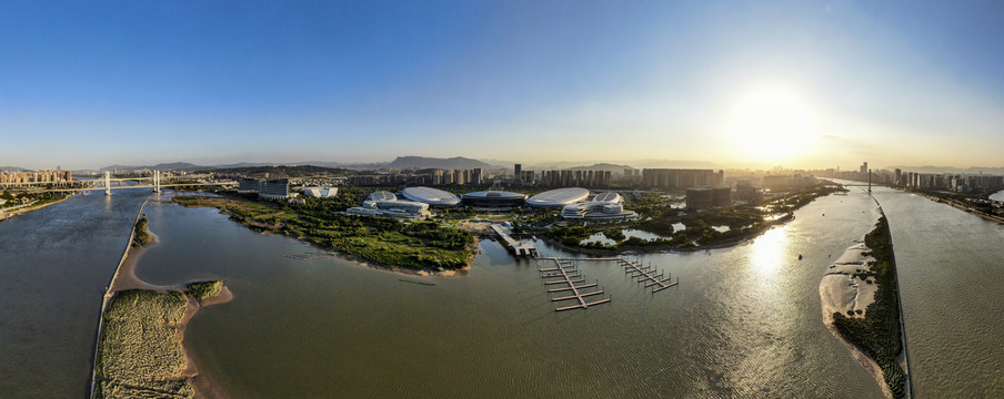 福州海峡国际会展中心全景图