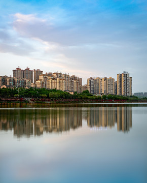 眉山城市建筑风光