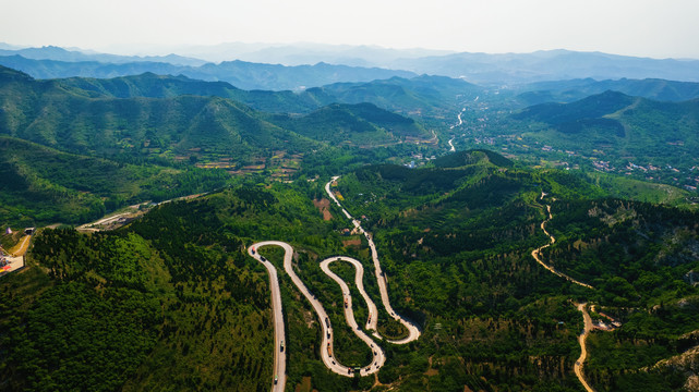 牛角岭青山公路