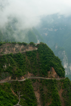 重庆巫山下庄美丽的自然风光