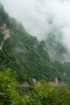 重庆巫山下庄美丽的自然风光