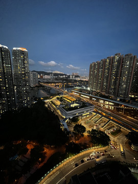 香港青衣城景色