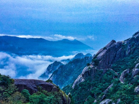 巍峨黄山