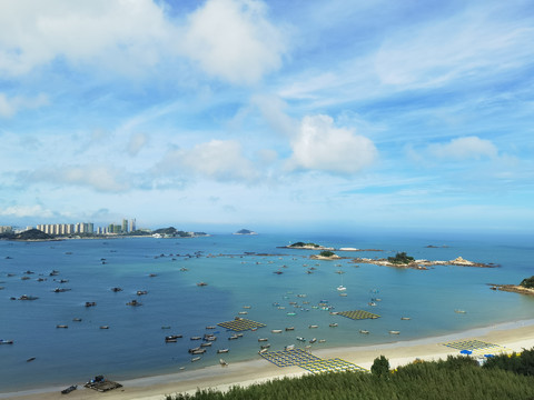 无边际海景渔村