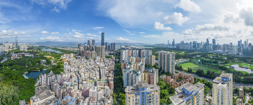 深圳白石洲全景