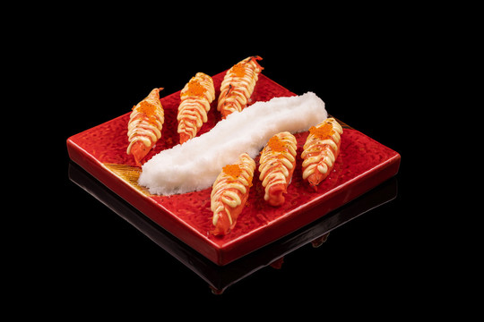 火炙北海道蟹棒寿司