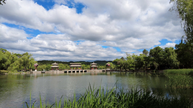 避暑山庄水心榭